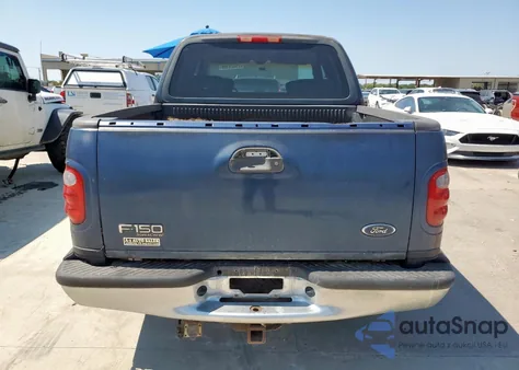 2002 Ford F150 Supercrew from USA, damaged, VIN 1FTRW07612KB61755